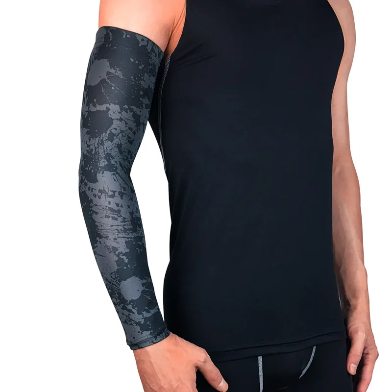 M, L, XL, спортивный безопасный эластичный спортивный для спортивного зала, баскетбольного рукава, для стрельбы, устойчивый к царапинам, сотовая Поддержка локтя, защита локтя