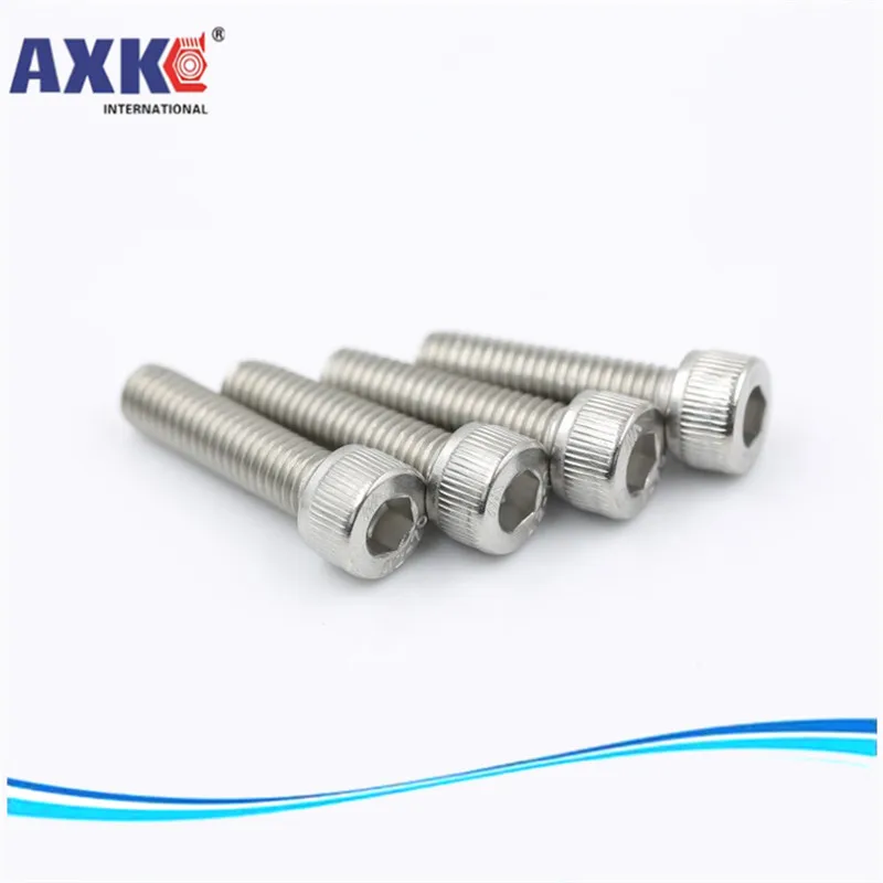AXK M6 304 Stainless Steel Hexagon Socket Head Cap Screws Hex Screw Metric Bike | Обустройство дома