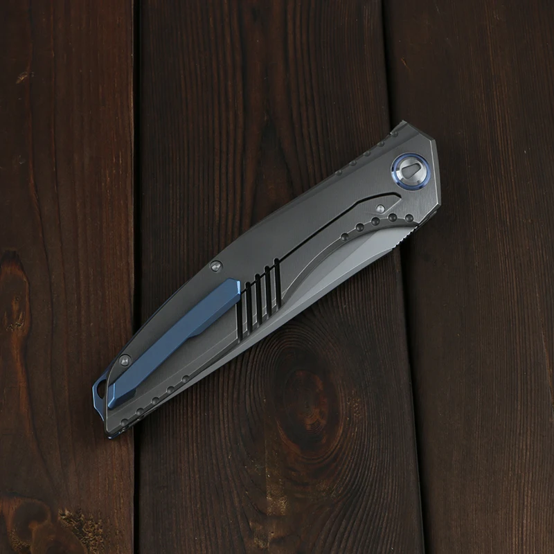 Складной нож Green thorn Lee лезвие D2 титановая 3D Ручка TC4 Походный для фруктов