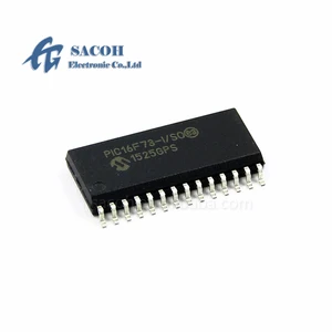 5PCS/lot New OriginaI PIC16F73-I/SO PIC16F73 or PIC16F73-I/SP or PIC16F73-I/SS SOP-28 8-bit CMOS FLASH Microcontrollers