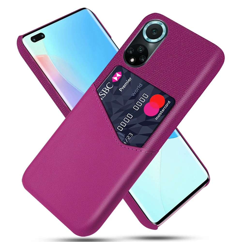 

Nova 9 Card Slots Cover Business Funda On The For Huawei Nova 9 8 SE 7 Pro 5G 7i 8i Y7a Y9a Y9s Y5p Y6p Y7p Y8p Phone Case Coque