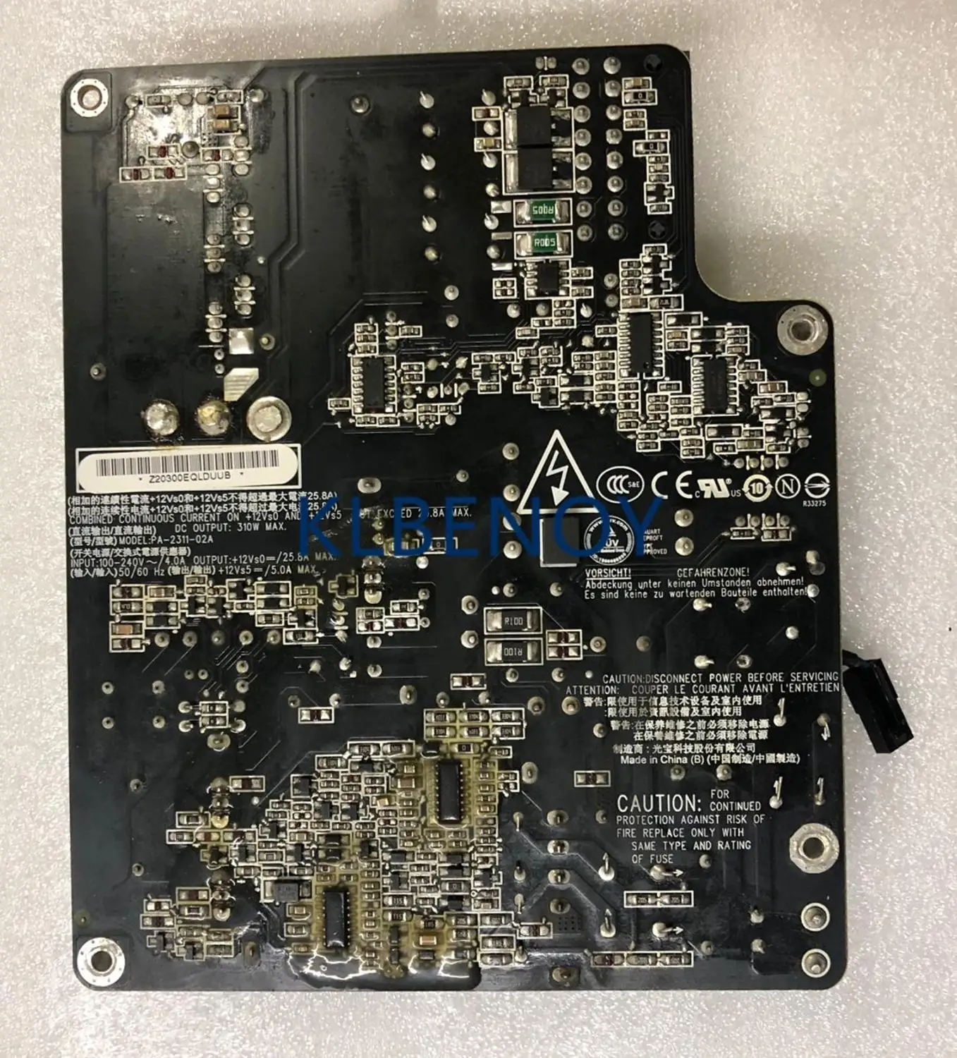 Питание б/у 310W Для iMac 27 &quotA1312 MC510 MB952 661 5468 614 0446 5310 0476 5972 ADP 310AF B PA 2311 02A| |