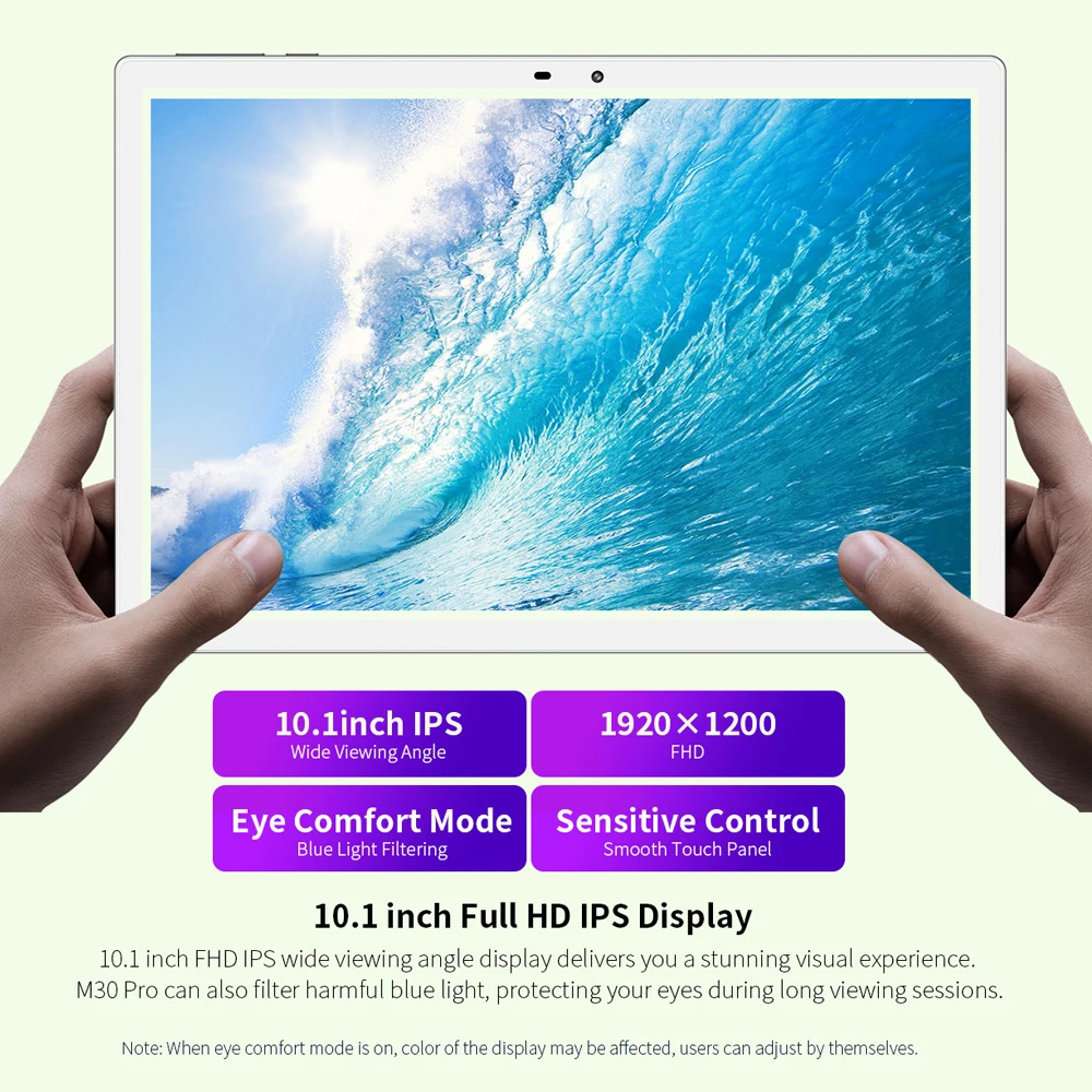 Teclast M30 Pro 10 1 дюймов планшетный ПК с системой андроида и 0 IPS 1920x1200 4G сети 4 Гб