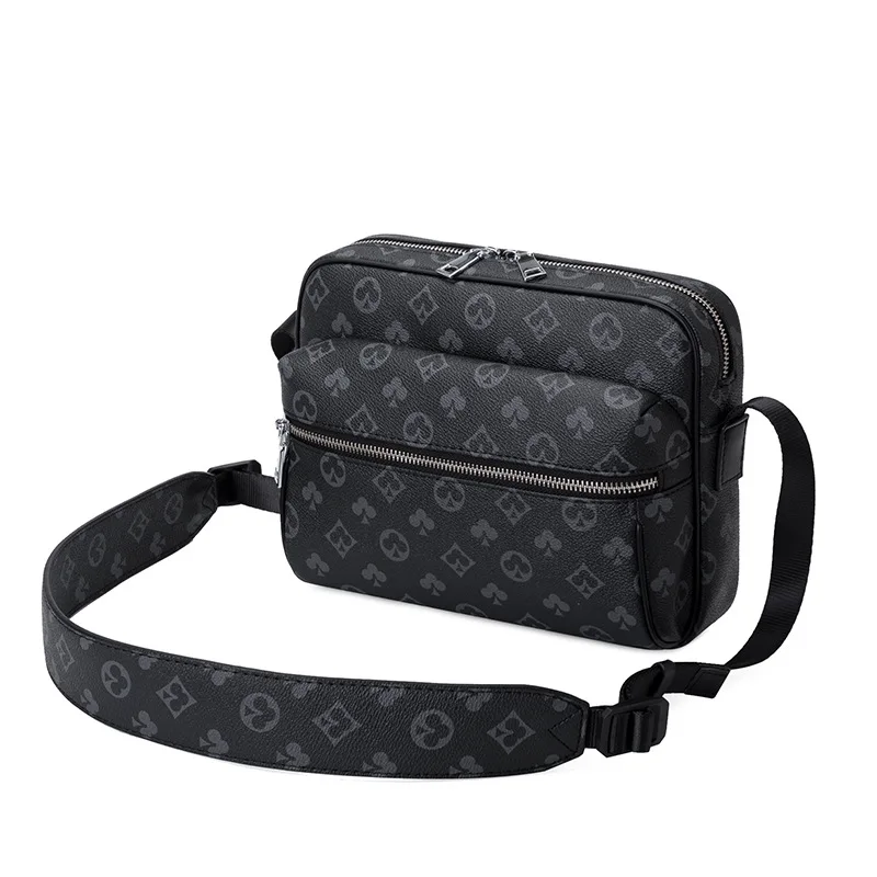 

2020Messenger Bag Men's Shoulder PU bags Flap Small male man Crossbody bags for men natural Leather bag