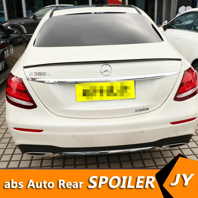 Спойлер для Mercedes Benz W213 2016 2018 E class E200L E300L E320L E63 высококачественный спойлер из АБС