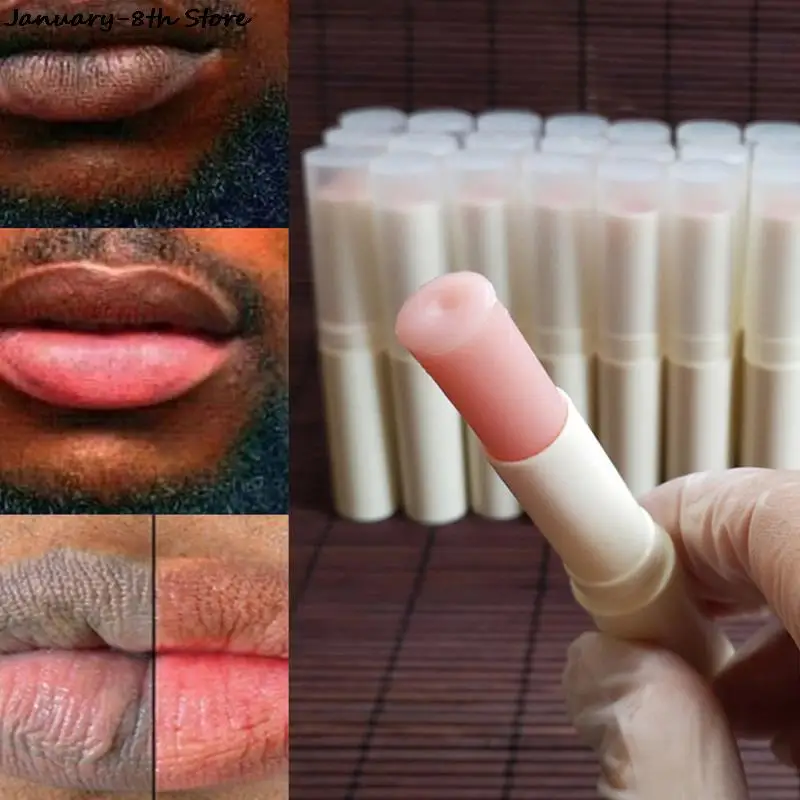 

5 цветов Уход за губами розовый свежий отбеливающий крем для губ лечение удаление темного дыма масло для губ