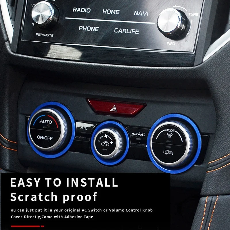 Крышка кольца управления ручкой переменного тока для Subaru Forester 2019 + аксессуары