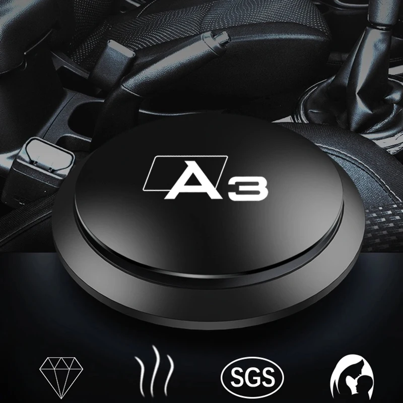 

For Audi A3 A4 A5 A6 A7 A8 q3 q5 q7 q8 car Accessories Car Air Freshener Instrument Seat UFO Shape