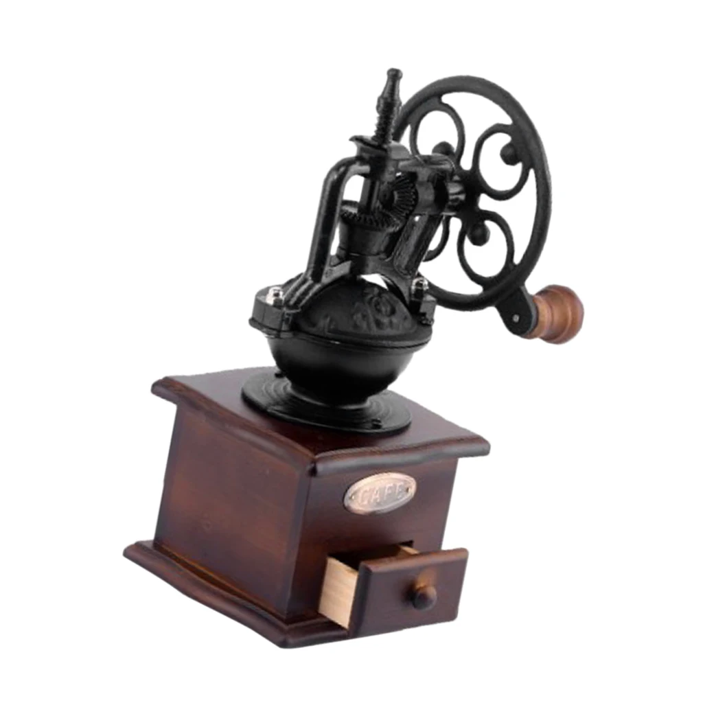 

Manual Mill Stand Operation Coffee Bean Grinders for Home Cafe Office