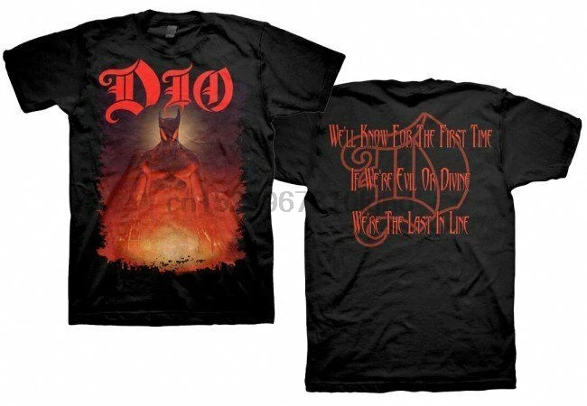 

New Dio Last In Line Album Cover Heavy Metal Shirt Sml 2Xl Badhabitmerch