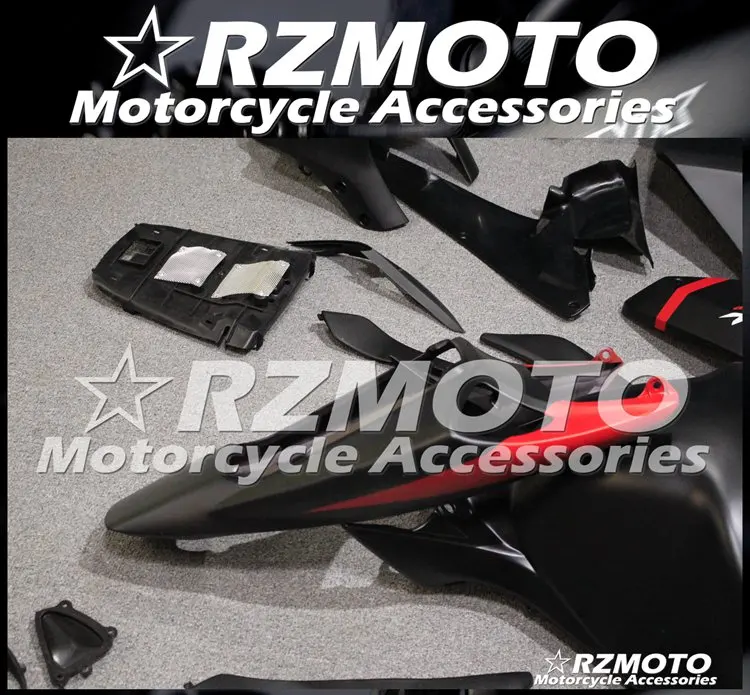 

4 Free Gifts New ABS Injection Mold Full Fairing Kit Body set fit for HONDA CBR1000RR 1000RR 2004 2005 04 05 Red Black matte FR