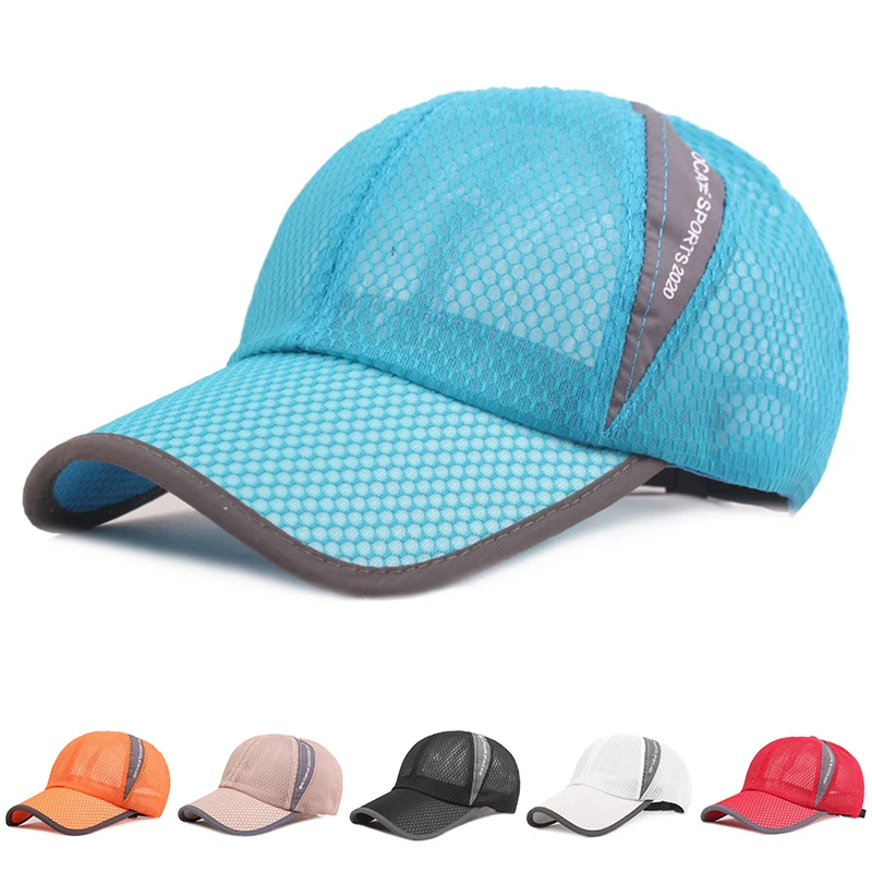 Летняя бейсбольная Кепка из дышащей сетки gorras para hombre Мужская кепка спортивные