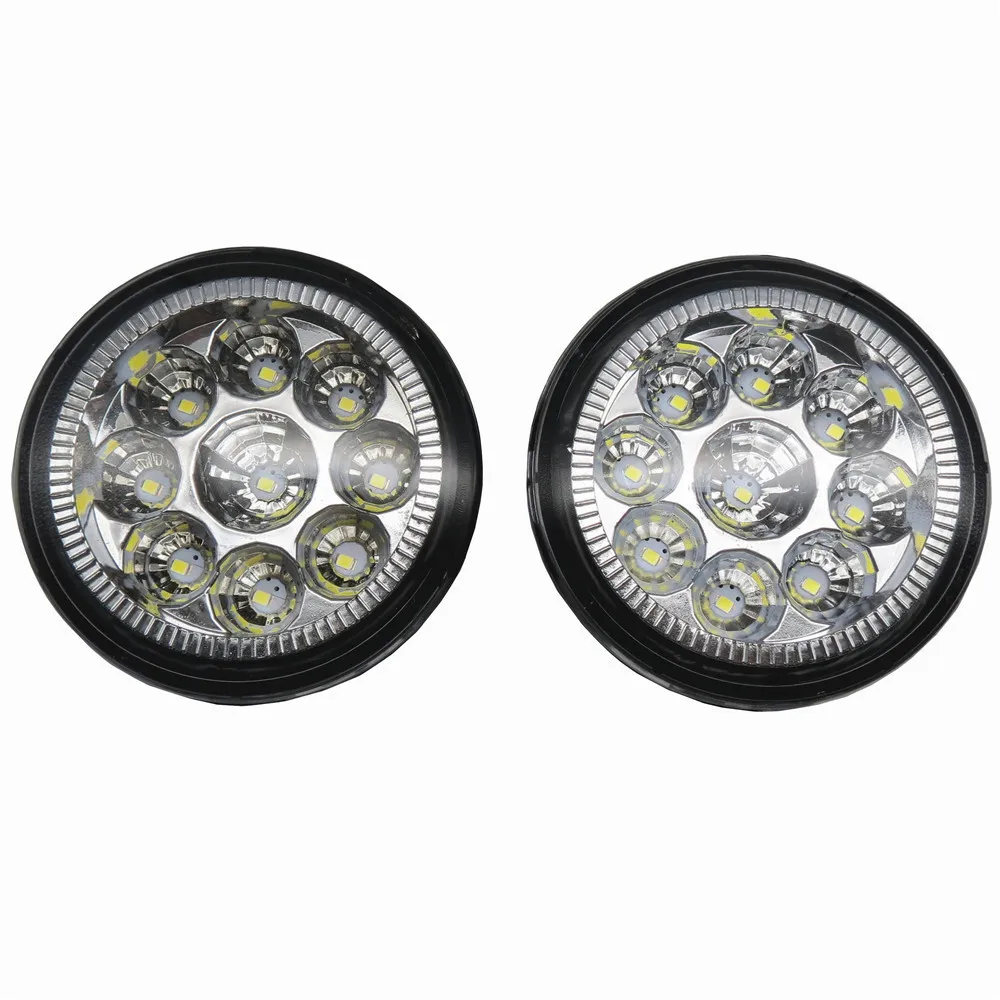 H8 H11 Автомобильные светодиодные фары правые и левые противотуманные дневные