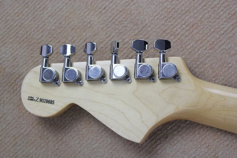 Электрогитара Scalloped Maple Fingerboard 22 Лады Профессиональный паз высокое качество Yngwie Malmsteen кремовые гитары@ 4