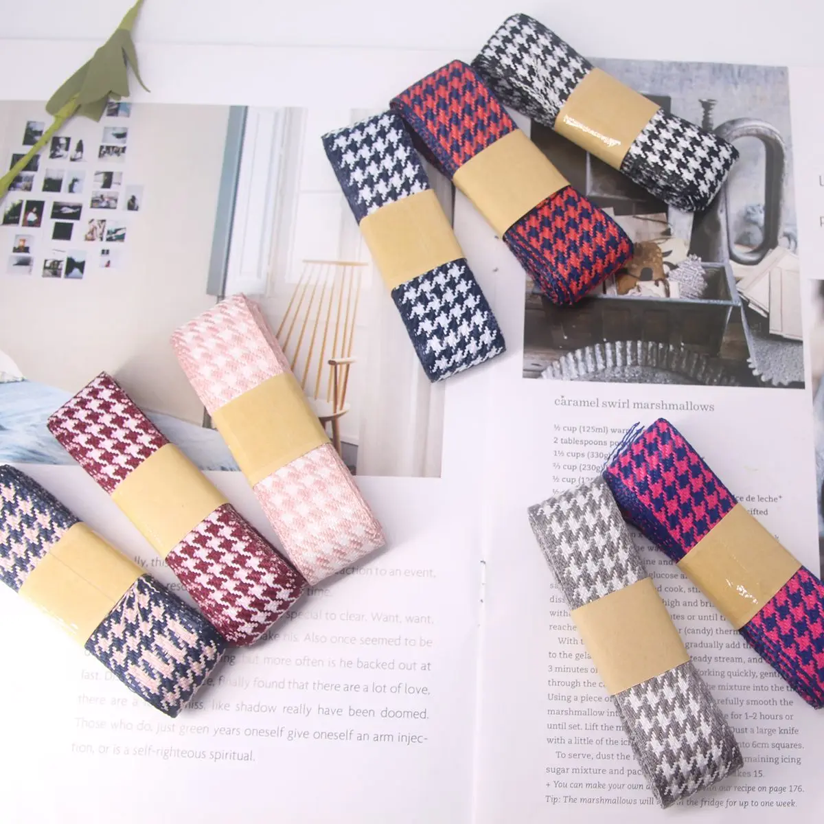 2 5 см в ширину Рождественская лента с принтом сделай сам корсажная для упаковки