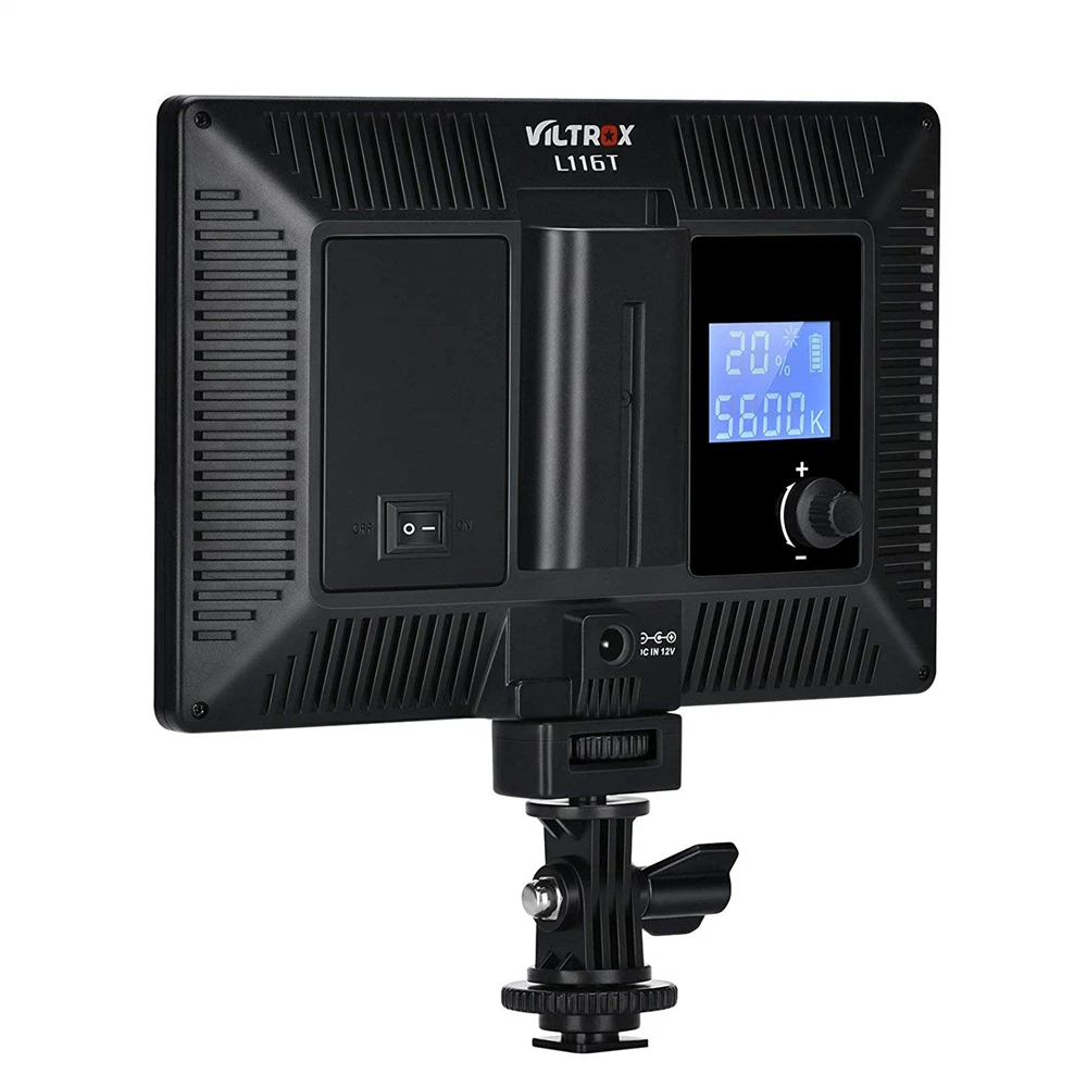 Viltrox L116T Камера светодиодный видео светильник Портативный селфи Би Цвет