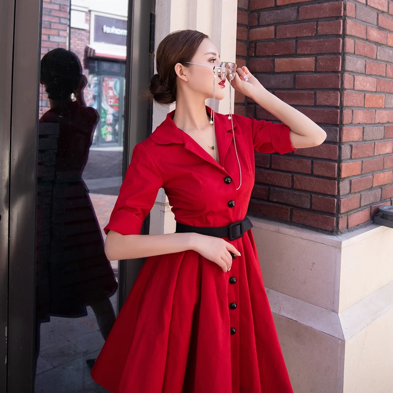 Винтажное платье в стиле ретро 50-60-х годов Женская туника с вышивкой под юбку