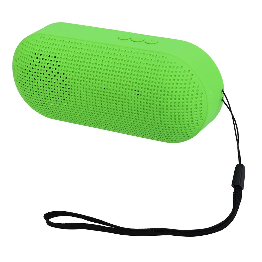 Portable Wireless Bluetooth Stereo Sound SD Card Speaker For Smartphone Tablet PC#T2