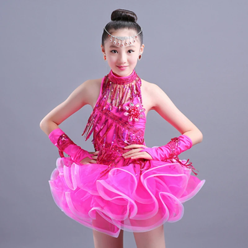 Платья для латинских танцев распродажа бальные платья размера плюс с бахромой