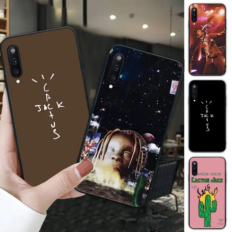 Мягкий черный чехол из ТПУ для Samsung galaxy A6 A7 2017 2018 A9 A10 A20 A30S A40 A50 A70 A80|Чехлы-портмоне| |