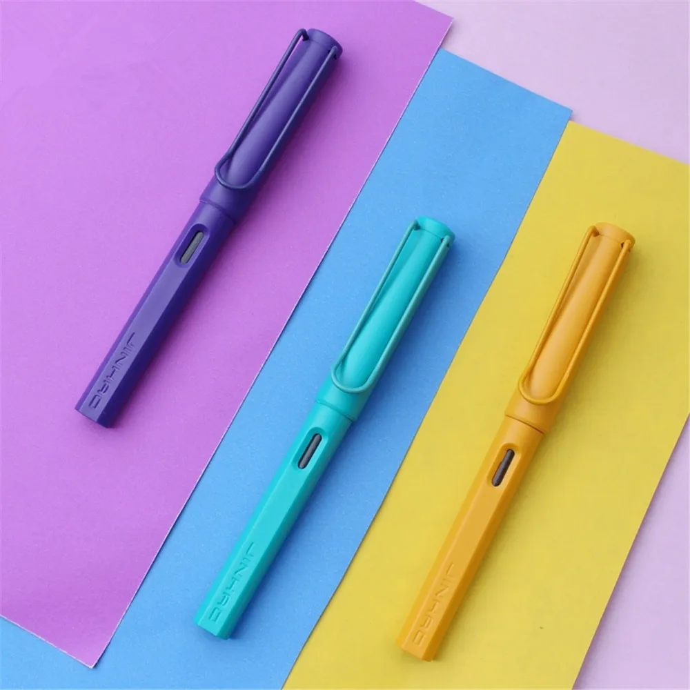 

Luxury Quality Jinhao 777 Colour Student Office Fountain Pen School Supplies Writing Ink Pen Stationery