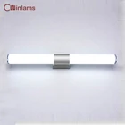 Современная светодиодная настенная лампа, в простом стиле, для ванной, гардеробной, кухни, 12 Вт, 16 Вт, 22 Вт, AC85-265V