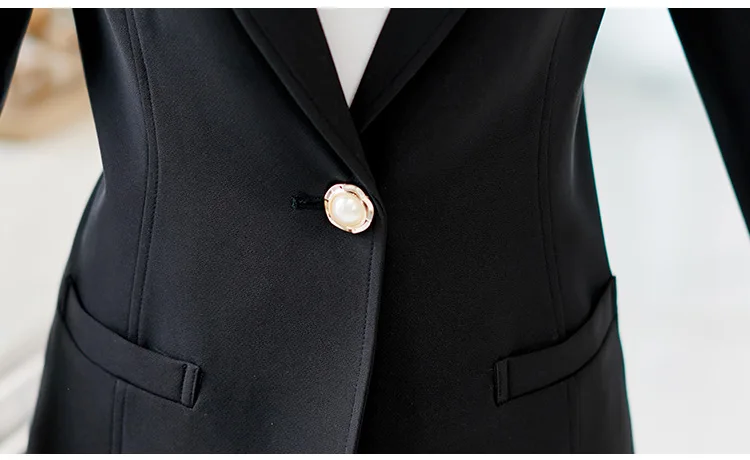 Женский Повседневный Тонкий Блейзер приталенный пиджак для офиса 2019 верхняя