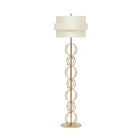 Простая металлическая кольцевая Напольная Лампа в стиле постмодерн, креативный светильник для виллы, гостиной, спальни, кабинета, отеля