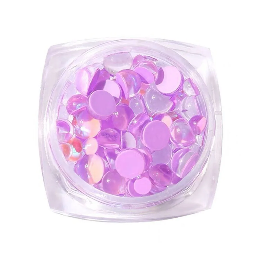 

1box Diamond Angel Tears Nail Art Candy Beads Nail Decorations Size Mixed Nail Art Mini Nail Rhinestones Manicure Decorations