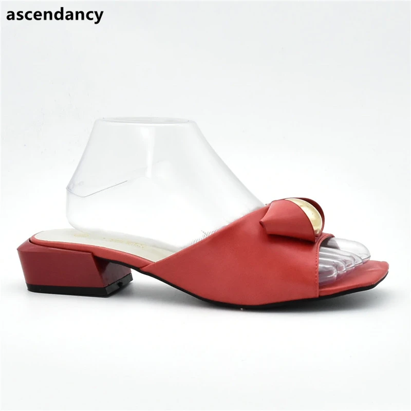 Новейший дизайн Женские свадебные туфли в африканском стиле Украшенные стразами