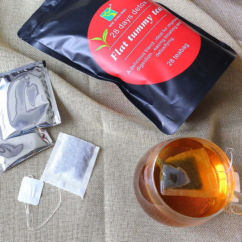 Чай для похудения 28 дней Детокс китайская диета здоровья потеря веса чай