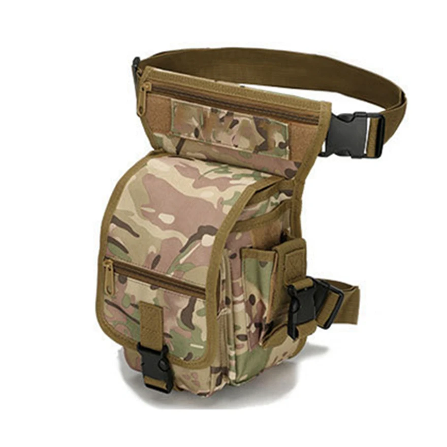 Tactical Outdoor Sport Leg Bag Military Hunting Pack Army Combat Multi-Purpose Camo Drop Thigh Pouch | Спорт и развлечения