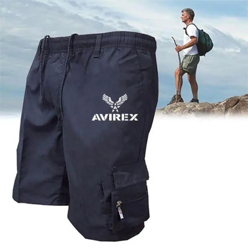 

Men's Military Cargo Short Pants Male Loose Multi-Pocket Shorts Summer Comfortable Breathable Clothes Men Fashion Beach Pants