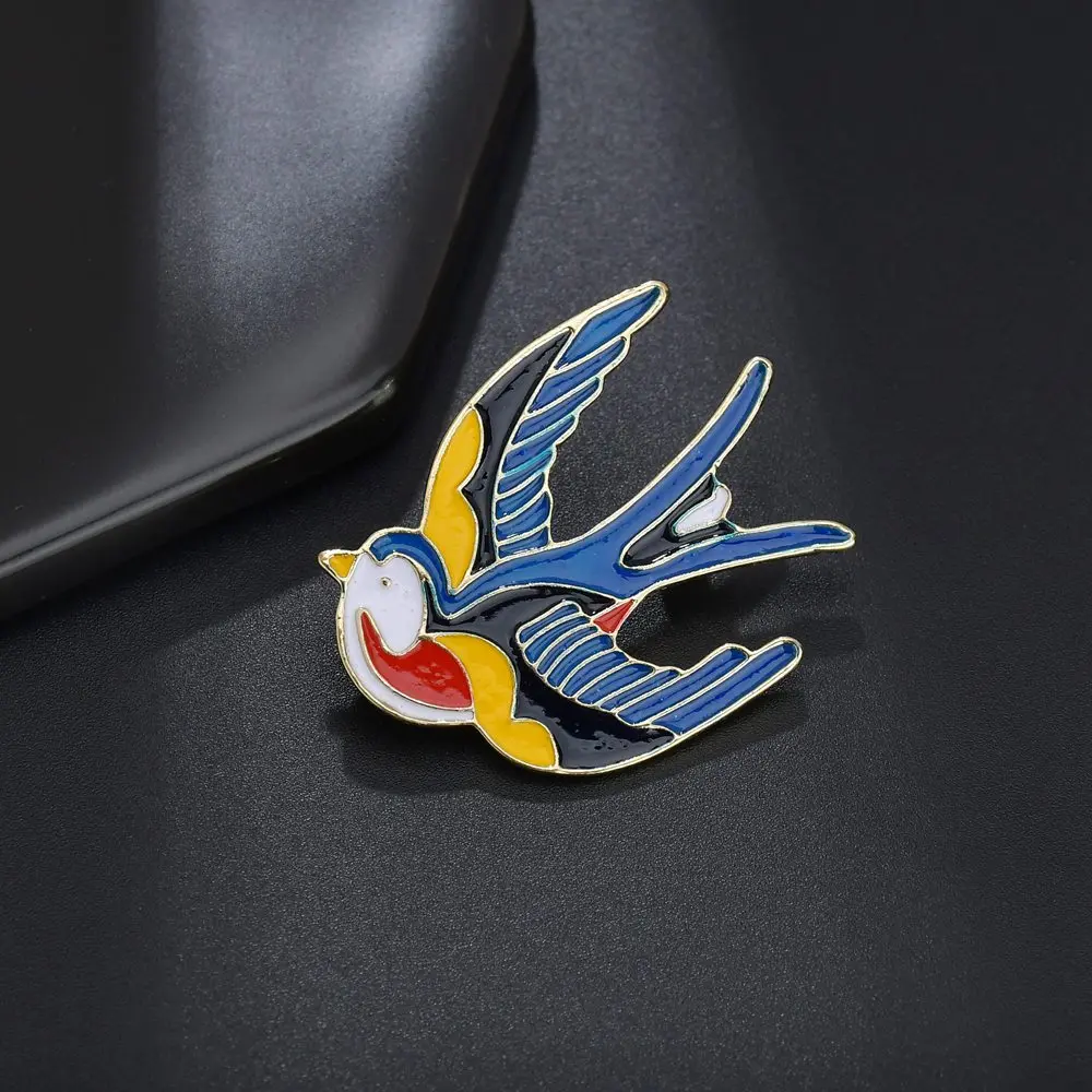 Gariton Милая Летающая Ласточка Брошь Ласточки женские ювелирные изделия вечерние