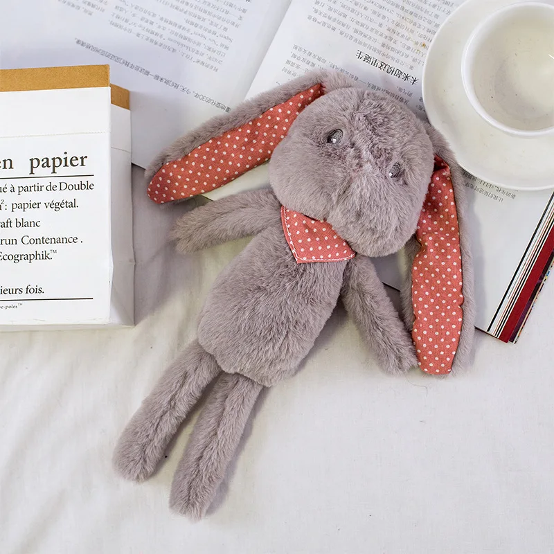 Милый мультяшный кролик с длинными ушками плюшевая кукла детские мягкие игрушки