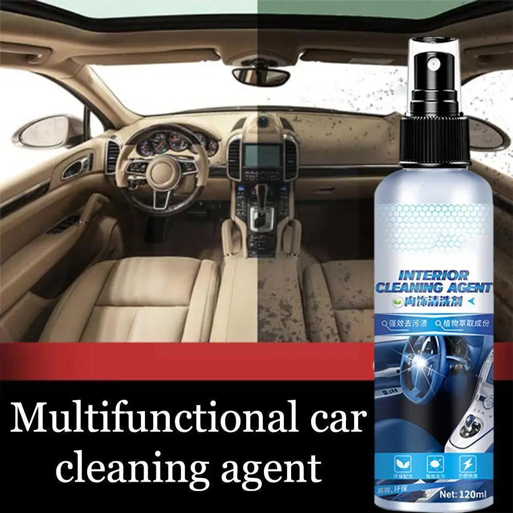 

Multifunctional Car Cleaning Agent Interior Ceiling Woven Cleaning Fabric Water-free Cleaner Roof Auto Flannel Leather Tool R2Q4