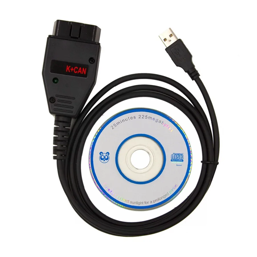 Диагностический сканер obd 2 с кабелем VAG K CAN Commander 1 4|Кабели и коннекторы для