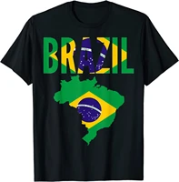 brazilian gift brazil country map flag men t shirt short casual 100 cotton harajuku shirts