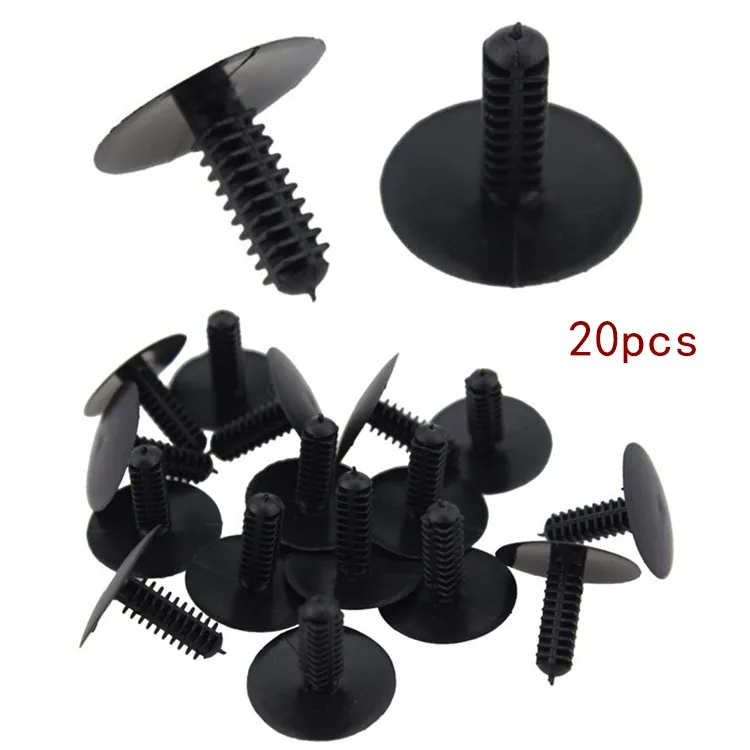 

Black Clips For Honda Civic Accord 90666-SA7-003 20pcs/set Accessories