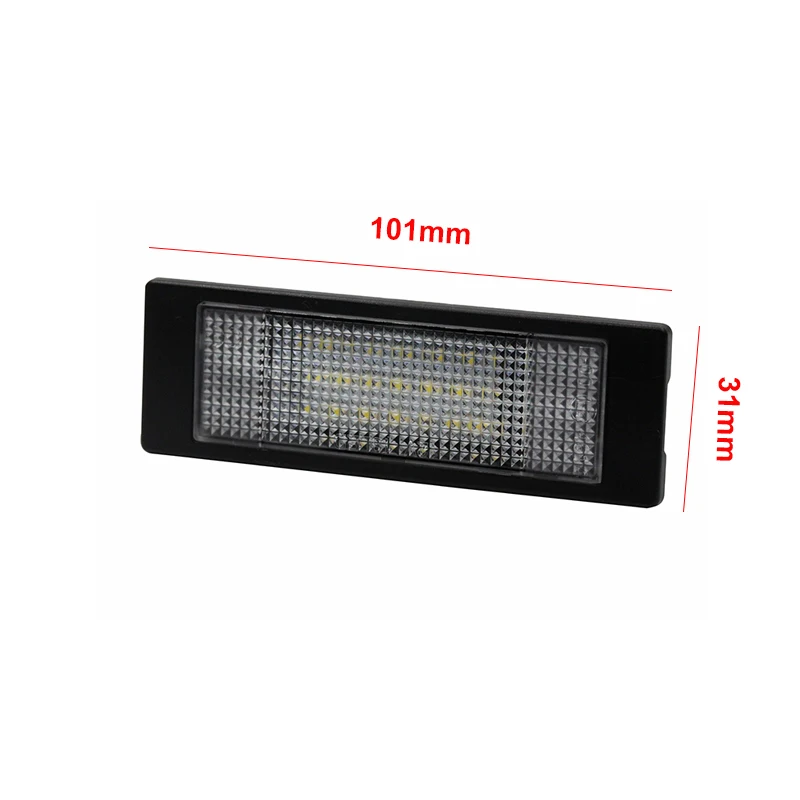 

2Pcs/Set LED License Plate Light Error Free for BMW E87 E81 E63 E64 E85 E86 F12 F13 Z4 12V Xenon White Lamp Canbus Bulb Kit
