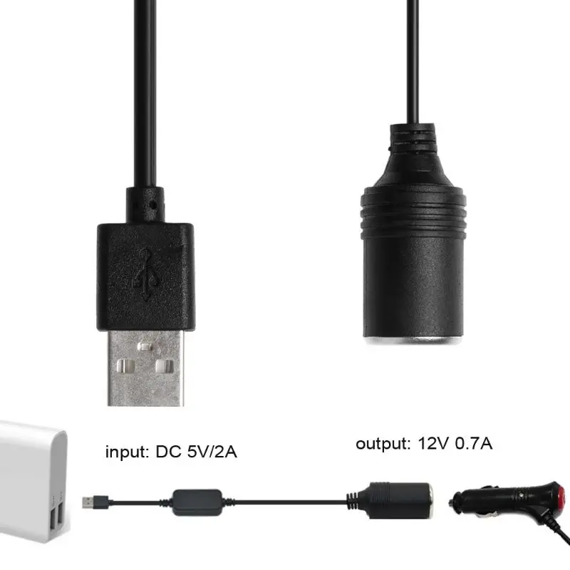 Адаптер питания USB 5 В в 12 для видеорегистратора 30/300 см |