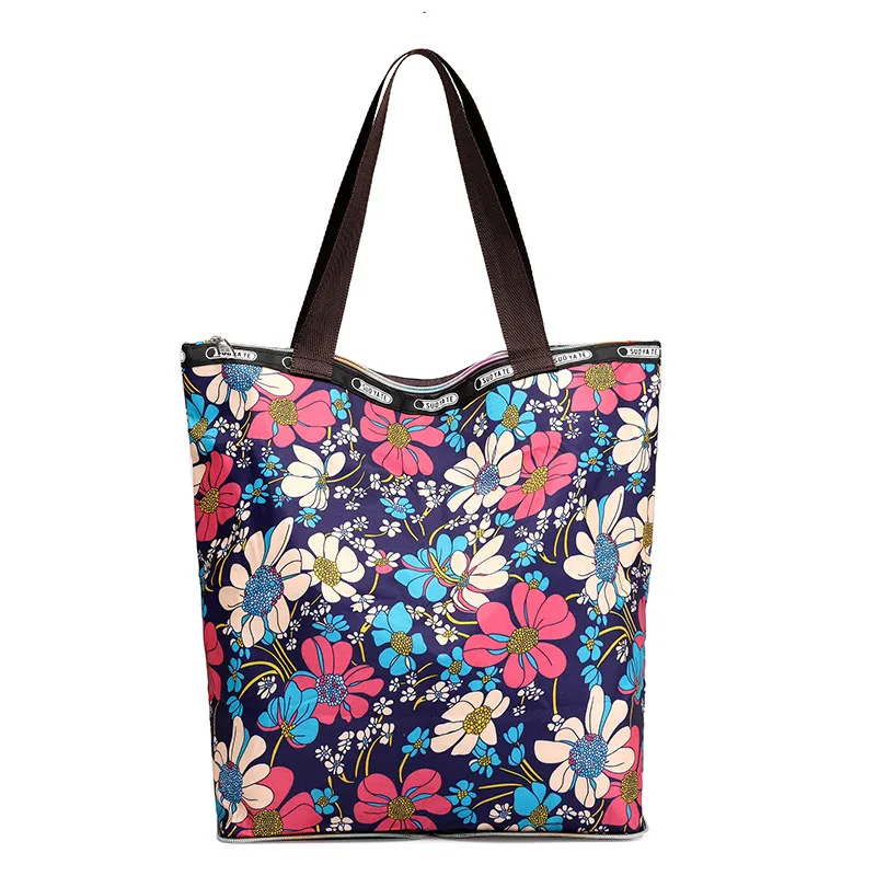 Женская Складная Сумка Magic Fish Большая вместительная сумка светильник из нейлона