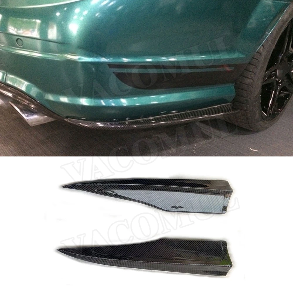 2 предмета в комплекте для C Class углеродного волокна задний бампер губ
