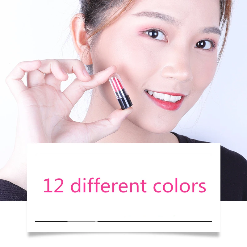 12 цветов Увлажняющая помада с длительным эффектом увлажнения блеск для губ легко