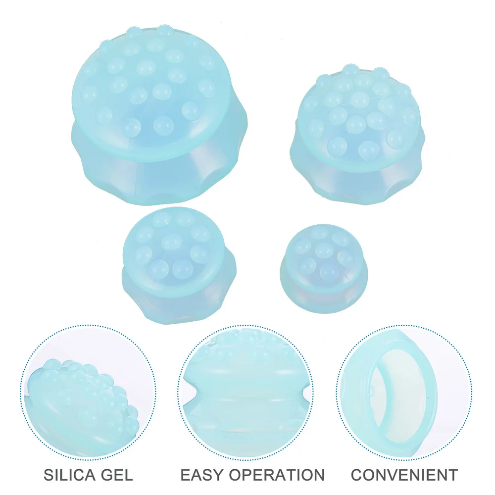

1 Set of 4 Pcs Practical Body Cups Chinese Cupping Cups for Body