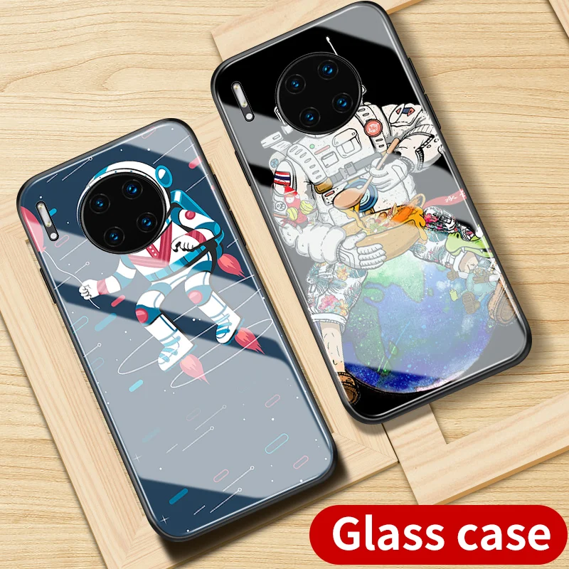 Чехол для huawei mate 30 pro Космический человек инновационный Забавный DIY на заказ