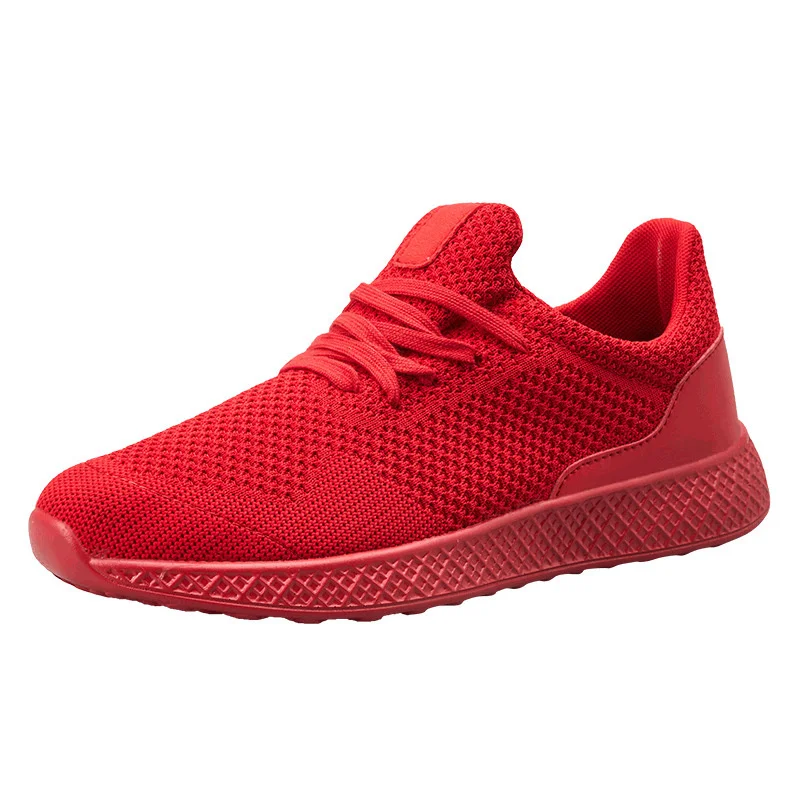 

2021 new casual summer lightweight men's outdoor black sports comfortable jogging mesh running shoes