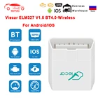 Диагностический сканер OBD2 Viecar V1.5 ELM327 PIC18F25K80, прибор для диагностики автомобиля, беспроводной сканер OBD2 для AndroidIOS ELM 327 V1.5 ODB2