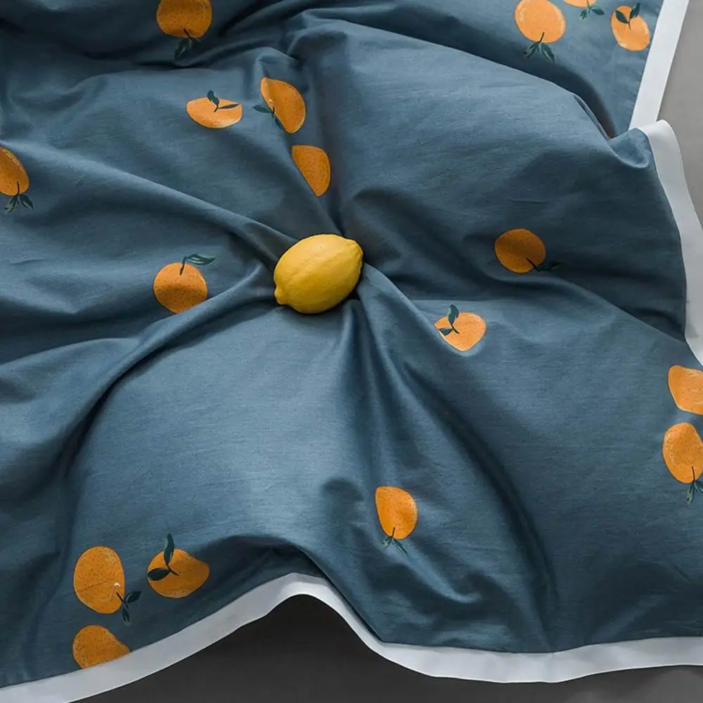 Svetanya оранжевое постельное белье набор 100% хлопок Твин одиночное двойное queen King size