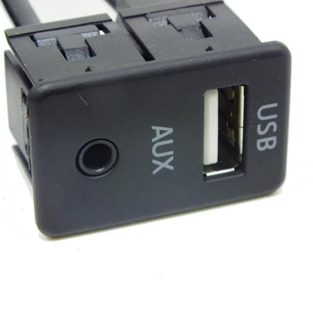 Автомобильный монтажный адаптер со штекером AUX USB для Peugeot citroen Renault | Автомобили и